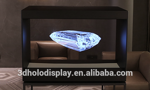 Màn hình hiển thị <span class=keywords><strong>Smx</strong></span> Holographic / một mặt 3D hologram trưng bày đồ 180 độ Holographic màn hình hiển thị trưng bày, Kích thước tùy chỉnh - Product Image 3