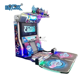 Jeu de révolution de danse de machine d'arcade à jetons de danse folle avec composants en bois en plastique en métal-à vendre - Product Image 2