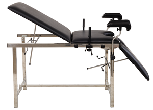 MT MEDICAL tres secciones con cuenco Examen de ginecología Sofá cama de examen de ginecología Silla de ginecología portátil médica - Product Image 3