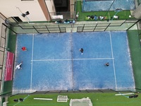 Padel Worker WPT Type Panoramique Padel Court À Vendre Padel Court Sécurité Extérieur et intérieur avec toit