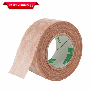Cinta Microporosa <span class=keywords><strong>3M</strong></span>, Cinta de Papel Transpirable Microporosa Quirúrgica, Aplicación de Extensiones de Pestañas, Cinta Transpirable Médica para Pestañas - Product Image 1