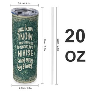 Stainless Steel Tumbler 20oz Vacuum <b>Insulated</b> Custom Logo Travel <b>Mug</b> - Product Image 1