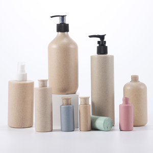 Biodegradable Wheat Straw Plastic Shampoo Bottle