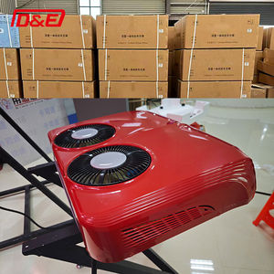 Climatisation de stationnement à double ventilateur à grand volume d'air, personnalisable et colorée, DC 12V 24V pour camion et camping-car - Product Image 5