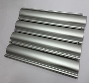 Usine en gros 6000 série volets roulants en aluminium latte <span class=keywords><strong>pour</strong></span> porte roulante en aluminium traitement de coupe personnalisé disponible - Product Image 4