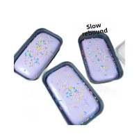 Jouet Squishy Extra-Doux à Rebond Lent en Forme de Gâteau et de Lait de Taro – Matériau PU, Jouet Anti-Stress à Presser