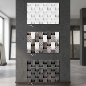 Decoración del Hogar, Azulejos de Pared 3D de Piedra de 300x450 mm, Diseño Brillante, Cerámica Glaseada Digital para Baño, Exterior y Pasillo - Product Image 4