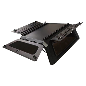 Cubierta de caja de camioneta eléctrica plegable y bloqueable de aleación de aluminio, tipo Hardtop, <span class=keywords><strong>para</strong></span> Ford F-150 Maverick Ranger, ajuste personalizado - Product Image 5