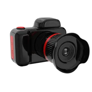 D31 Nuevo modelo de cámara digital 360 Lente giratoria 26MPX MP3 Video Niño DSLR Cámara Hd Video Selfie Cámaras para niños