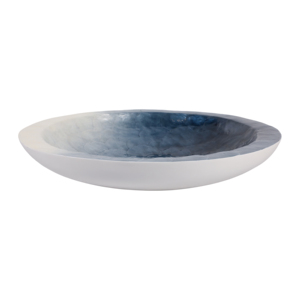 Ciotola Decorativa Rotonda Ombre Contemporanea, Elegante Elemento d'Arredo per Tavolino da Caffè e Bancone della Cucina - Product Image 1