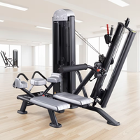 Équipement de gymnastique commerciale réglable agenouillé hanche poussée formateur broche charge jambe presse Extension Machine Master Gluteus Plus