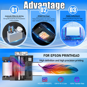 Cabezal de Impresión Xp600 Y K M C W para Impresora DTF L8058, Rollo de Película PET de 21*100M, Diseño para Impresión Personalizada en Tela, Camisetas y Algodón - Product Image 2