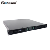 4 canaux 3500w 6000w Da32k4 classe d Audio professionnel 1u scène professionnelle numérique haute puissance