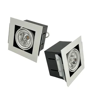 Cadre de plafonnier de luxe pour downlight carré encastré dans le salon Down Light led lightindoor motion sensing spot lights