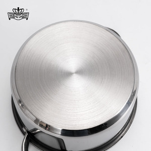 수출 아프리카 스테인레스 스틸 냄비 세트 9PCS 조리기구 세트 16/16/18/20/24/24cm 주방용품 세트 액세서리 포함 - Product Image 6