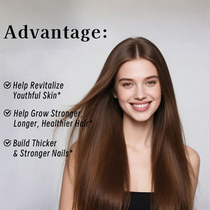 Factory Supply Collagen Powder Drinks with Vitamin C Promote Healthy Hair Growth and Strengthen Nails Naturally Powder Drinks - Product Image 5