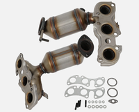 Convertisseur catalytique automobile à haut débit et bas prix, Euro IV, Euro V, Euro VI, 400 CPSI, pour Lexus ES300 16465 16466 – Fournisseur d'usine