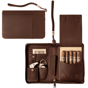 Estuche para Cigarros de Cuero Genuino, Estuche de Viaje Grande para Cigarros, Organizador, Regalo para el Día del Padre - Product Image 2