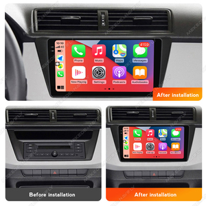 MEKEDE & NAVIFLY X serie Android Car Head Unit navigazione GPS Car-play 8 Core per Skoda <span class=keywords><strong>Fabia</strong></span> 2015 - Product Image 2