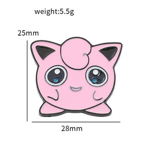 Individuelle Pokémon Cartoon Metall-Anstecknadeln 5000 Designs Kollektion Galvanisierte Bemalte Pokémon Emaille-Pins - Product Image 6