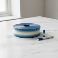 Papier à filtre pour cigarettes imprimé offset, dégradé bleu