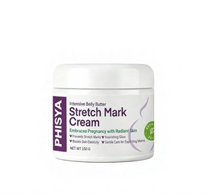 Crème <span class=keywords><strong>anti</strong></span>-vergetures PHISYA 150g, soin post-partum, hydratation <span class=keywords><strong>et</strong></span> nutrition du ventre, <span class=keywords><strong>anti</strong></span>-<span class=keywords><strong>cellulite</strong></span>, crème pour le corps lissante - Product Image 2