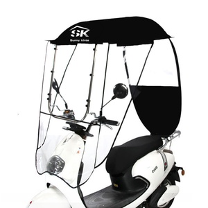 Cubierta Impermeable para Parabrisas, Toldo para Scooters de Movilidad, Visera Parasol, Sombrilla para Motocicleta, Bicicleta, Parasol - Product Image 4