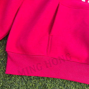 Minghong Fabricant Polaire Pull À Capuche Sérigraphie Boxy Sweat À Capuche Pour Hommes - Product Image 6