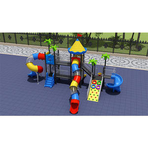Set da Esterno con Scivolo e Arrampicata che il Bambino Ama <span class=keywords><strong>Tanto</strong></span>, Tutto in Uno e con Molteplici Funzioni - Product Image 2