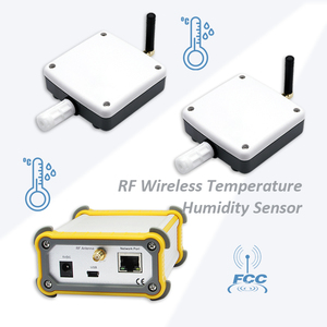 Émetteur-récepteur RF sans fil, capteur de température et d'humidité industriel, enregistreur de données de température et d'humidité LAN - Product Image 2