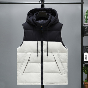 Chaleco para Hombre de Materiales Premium Más Vendido, Tallas Grandes, Sin Mangas, a la Moda, Cómodo, Holgado, Chaleco de Plumón - Product Image 3