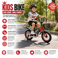 Vélo Enfant en Gros Usine, Vente Chaude, avec Roues d'Apprentissage Sûres, Pneus Antidérapants, Siège Réglable