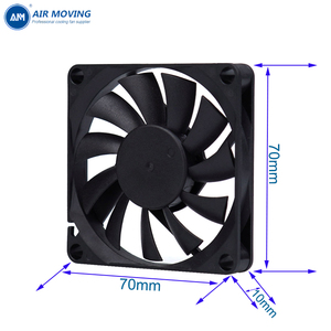Ventilateur axial sans balais AM7010H12B 7010 pour boîtier d'ordinateur, refroidissement 70x70x10mm, DC 12V, roulement à <span class=keywords><strong>manchon</strong></span> ou à billes - Product Image 3
