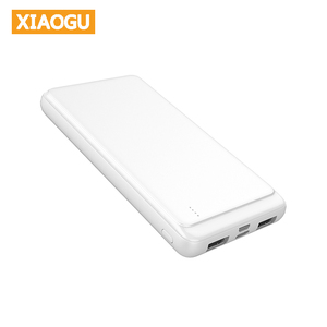Xiaogu Sạc USB Kép Cho Iphone Sạc Dự Phòng Chia Sẻ 10000Mah Pin Bổ Sung Cho Điện Thoại Di Động Pin Li-Polymer ABS 10W Usb Kép 224G - Product Image 2