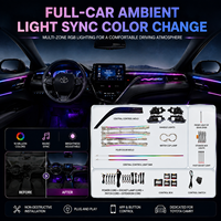 Kit de mise à niveau LED ambiant 64 couleurs Star Rainbow 12V 10W pour éclairage intérieur style Symphony 2018-2023