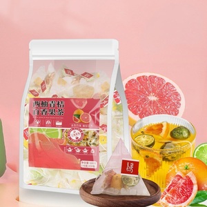 20 Sachets de 10 grammes de Thé aux Fruits Mélangés (Citron Vert, Pamplemousse, Fruit de la Passion) en Vrac, Biologique, Antioxydants, Boîte de Thé Santé - Product Image 4