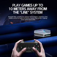Console de jeu L X10 Console de jeu vidéo 4K HD s905x4 30000 + Retro 3D Games 64GB Classic Game Box pour PSP
