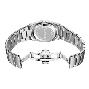 POEDAGAR 821 Orologio Classico da Uomo in Acciaio Inossidabile Impermeabile Orologio al Quarzo di Lusso Sportivo Moda Argento Blu - Product Image 6