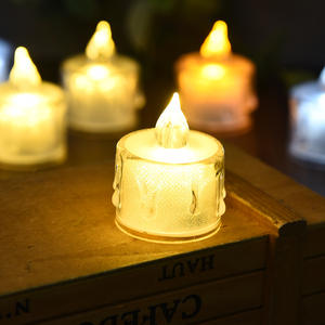 Mini bougies étincelantes Ins veilleuses lumières ambiantes de chambre à coucher débranchées articles décoratifs créatifs célèbres sur Internet - Product Image 6