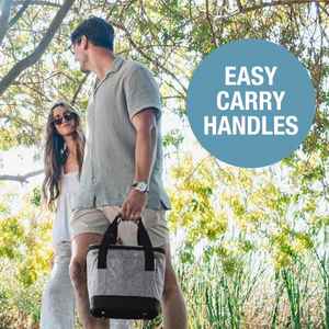 Insulated Cooler Bag Leakproof Soft Folding Cooler for Beach, Travel Insulated Lunch Bag - Product Image 3