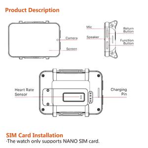 2,86 pulgadas IPS pantalla grande reloj inteligente DM100 Smartwatch 32GB con cámara Smartwatch Android iOS - Product Image 6