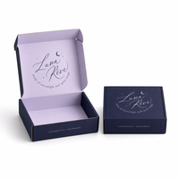 Boîtes en carton ondulé personnalisées avec logos pour l'expédition et l'emballage, utilisées pour l'emballage de vêtements et de chaussures