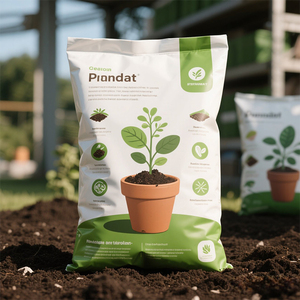 Bolsas de Plástico para Fertilizantes Impresas Personalizadas de 10 kg, Bolsas Vacías para Tierra de Cultivo, Bolsas de Muestra de Tierra para Jardinería, Bolsas de Plástico para Tierra de Jardín en Venta - Product Image 5