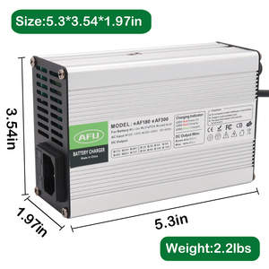 Cina fabbrica di fornitura 12.6V 10A carica batterie agli ioni di litio <span class=keywords><strong>per</strong></span> 3S 12V caricabatteria elettrico da bicicletta - Product Image 2
