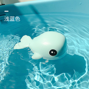 Dễ thương phim hoạt hình động vật nhỏ Nhựa Tắm Đồ chơi cá voi nước <span class=keywords><strong>Float</strong></span> cho trẻ em tắm tính năng cho trẻ sơ sinh và trẻ em - Product Image 3