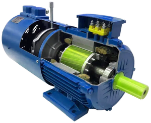 Motor de Inducción Trifásico de CA de 22 kW, 30/380 V, 50/60 Hz, IP44/IP54/IP55, Hierro Fundido, 1500 rpm, Eficiencia IE3, Aislamiento F - Product Image 4