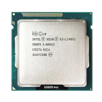 Processeur E3-1240V2 4 cœurs 8 threads 3,4 GHz de base 8 Mo de cache 69 W TDP LGA1155 pour PC de bureau