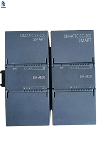 Module d'entrée analogique PLC pour automatisation industrielle EM AE08, carte d'extension 8 canaux pour système de contrôle, accessoires électroniques programmables - Product Image 1