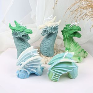 Moules en silicone 3D pour la fabrication <span class=keywords><strong>de</strong></span> bougies en résine époxy, tête <span class=keywords><strong>de</strong></span> dragon <span class=keywords><strong>de</strong></span> grande taille - Product Image 5