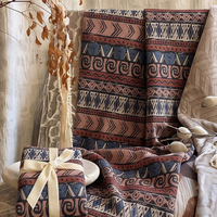 Housse de canapé en tissu jacquard imperméable, résistante à l'huile, facile à nettoyer, couleur personnalisée, matériau de décoration intérieure